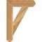 Ekena Millwork Traditional Craftsman Rough Sawn Bracket, Western Red Cedar, 4"W x 18"D x 26"H BKT04X18X26TRA04RWR - alternate 4